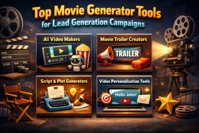 Top Movie Generator Tools for Lead Generation Campaigns